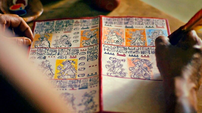 Unter den indigenen Völkern gab es Tausende verschiedene Sprachen, von denen viele heute verloren sind. – Bild: phoenix/​ZDF/​1491 Productions Inc.