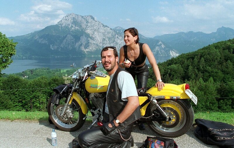Monica Weinzettl (Verena), Silvan P. Leirich (Bernd). – Bild: ORF/​Johannes Cizek