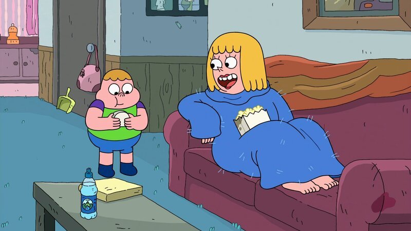 v.li.: Clarence, Mary – Bild: Cartoon Network