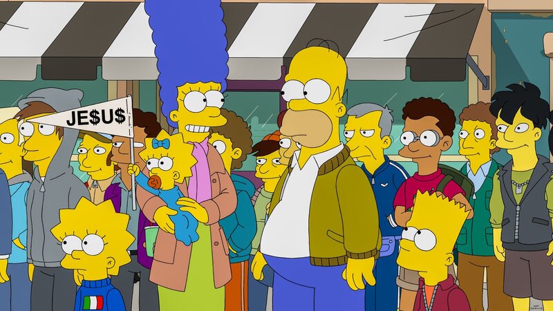 THE SIMPSONS: During the San Castellanta street festival, much of the town realizes their wallets have been pickpocketed. After the state investigator puts the wrong man in jail, Chief Wiggum sets out to clear his name, catch the real criminal and show heÕs still up for police work in the ÒThe Fat Blue LineÓ episode of THE SIMPSONS airing Sunday, Oct. 13 (8:00⁠–⁠8:30 PM ET/​PT) on FOX. – Bild: ORF
