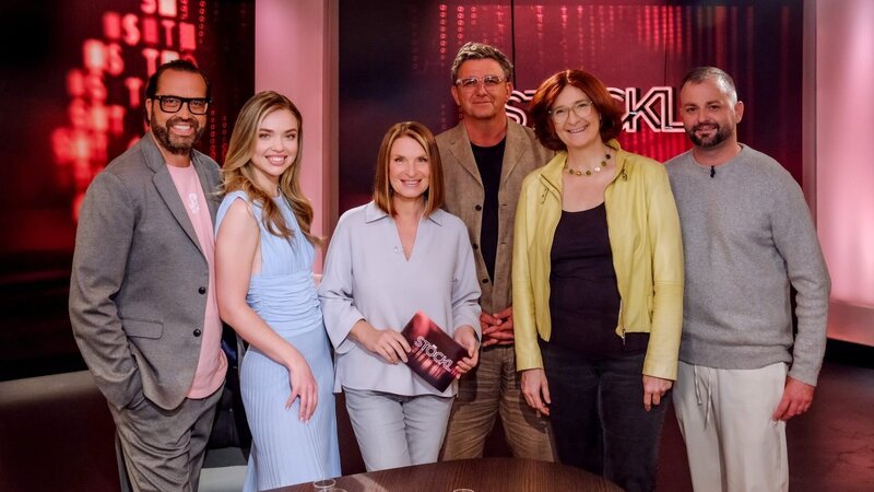 Gerald Fleischhacker, Katya Mizera, Barbara Stöckl, Hans Sigl , Sigrid Stagl, Fritz Grampelhuber. – Bild: ORF/​Günther Pichlkostner