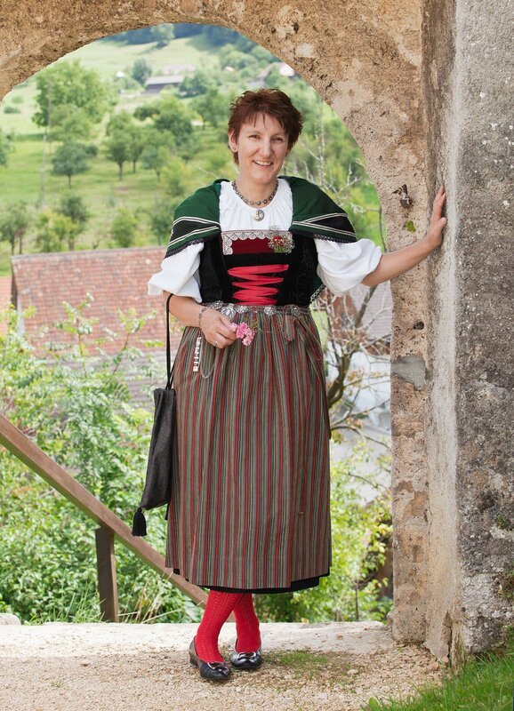Landfrau Marianne Gysin: (Copyright SRF/​Merly Knörle) – Bild: SRF