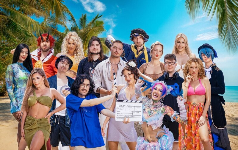 (v.l.n.r.) Elsa; Sasha; Maria; Hai; Chanelle; Aaron; Darius; Max; Sebastian; Anna; Julia; Sarah; Sammy; Laura; Shakira; Jannick – Bild: Joyn /​ Benjamin Kis