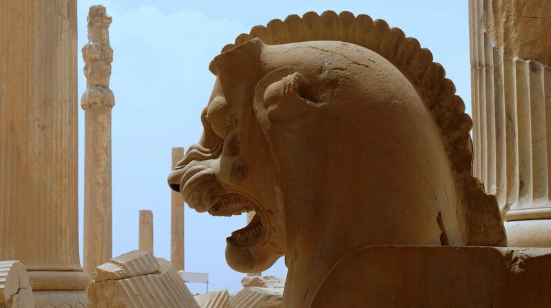 Unter Dareios I. entsteht ein gigantischer Palastkomplex: Persepolis. – Bild: THE HISTORY CHANNEL /​ ZDF /​ ZED