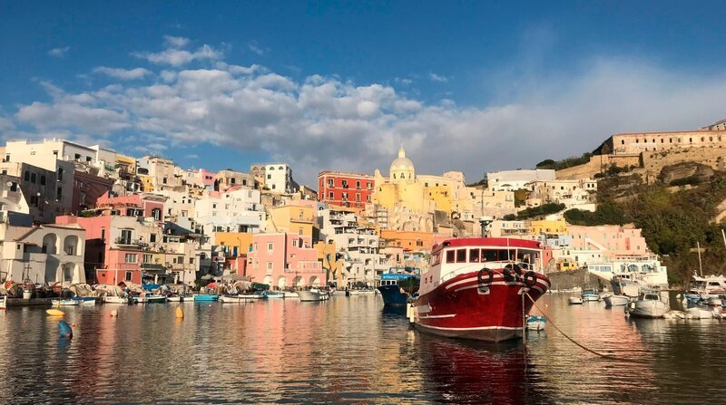Procida: Fischerhafen Corricella – Bild: SR/​Martin Schindel