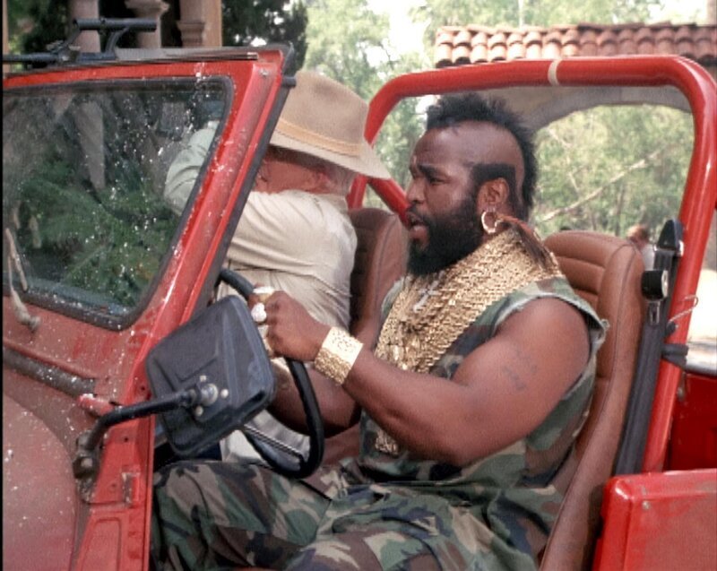 B.A. und das A-Team bekommen es mit einem Kriegsverbrecher zu tun. – Bild: RTL II