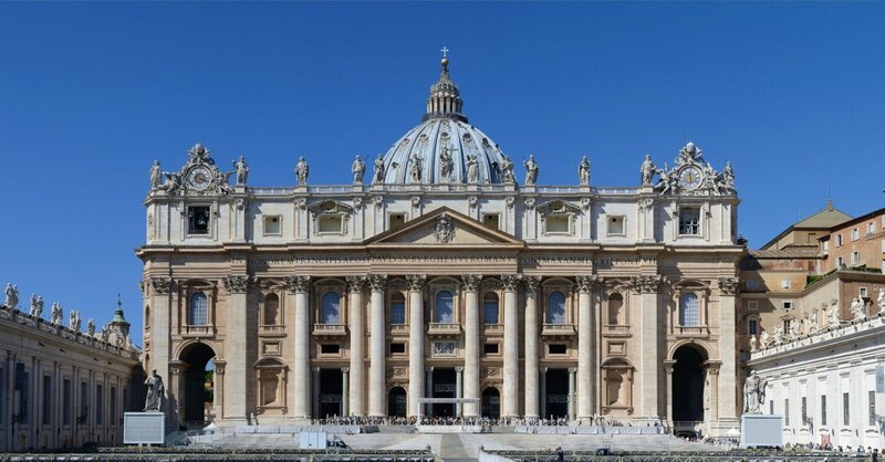 Der Petersdom in Rom. +++ Die Verwendung des sendungsbezogenen Materials ist nur mit dem Hinweis und Verlinkung auf RTL+ gestattet. +++ – Bild: RTL /​ RMCPRODUCTION