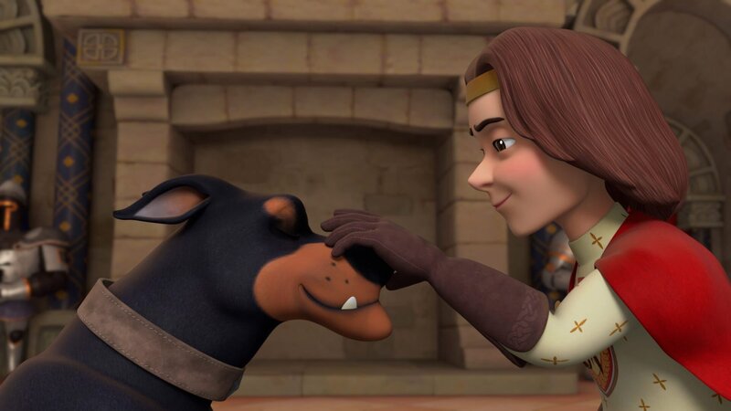 Flynn muss seine Treue zum Königshof unter Beweis stellen. Er soll die Räuber aufspüren. – Bild: ZDF