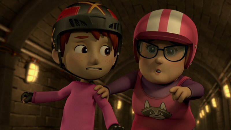 L-R: Danny, Ms. Marjorie – Bild: ViacomCBS