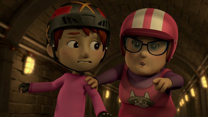 L-R: Danny, Ms. Marjorie – Bild: ViacomCBS