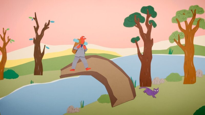 Mr. Paper geht zelten. – Bild: ORF/​Global Screen/​Mockingbird Productions