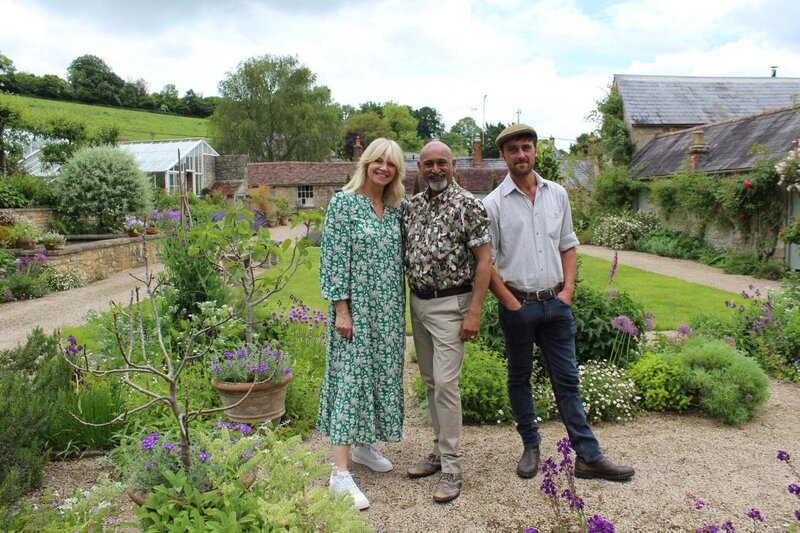 V.l.: Zoe Ball, Manoj Malde, Lachlan Rae – Bild: RTL /​ Banijay Rights