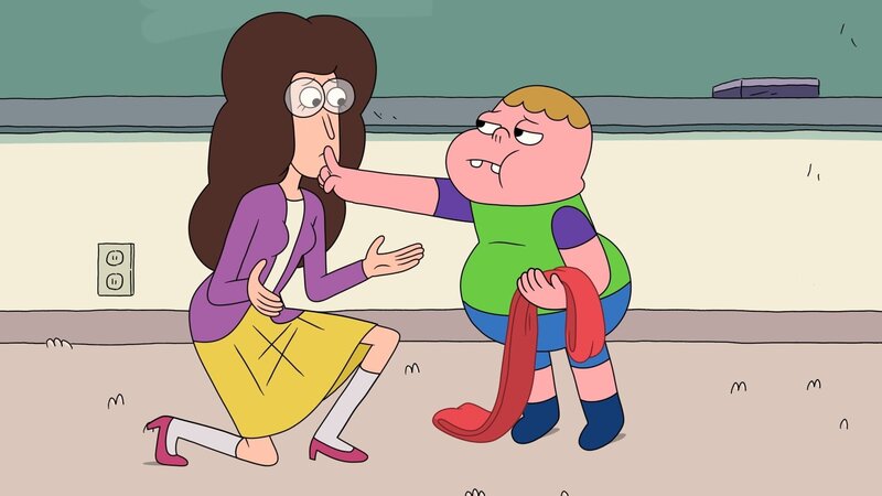 v.li.: Ms. Baker, Clarence – Bild: TM & CARTOON NETWORK. A TIME WARNER COMPANY. ALL RIGHTS RESERVED. /​ Cartoon Network Studios