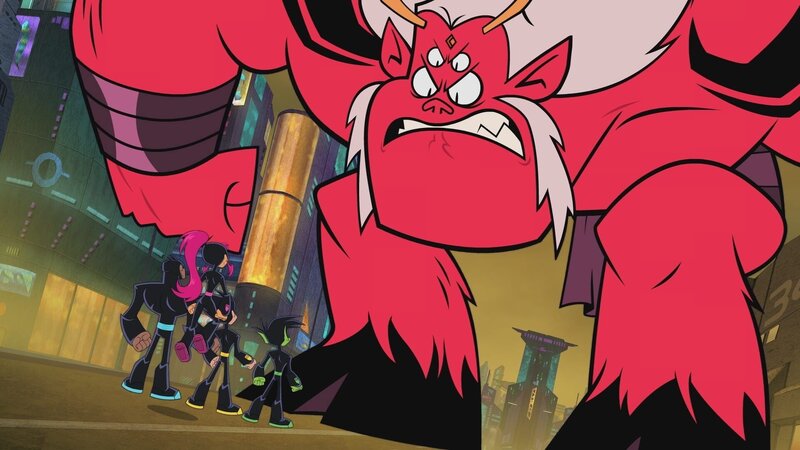 Trigon (r.) – Bild: Warner Bros. Entertainment Inc.