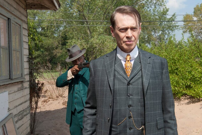 Dunn Purnsley (Erik LaRay Harvey, l), Enoch „Nucky“ Thompson (Steve Buscemi, r) – Bild: SKY /​ Home Box Office, Inc.