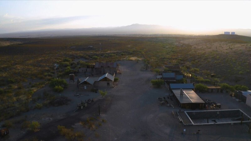 Diese Geisterstadt in New Mexico war ein gesetzloser Ort, in der Millionäre und Banditen ihr Unwesen trieben. – Bild: N24 Doku
