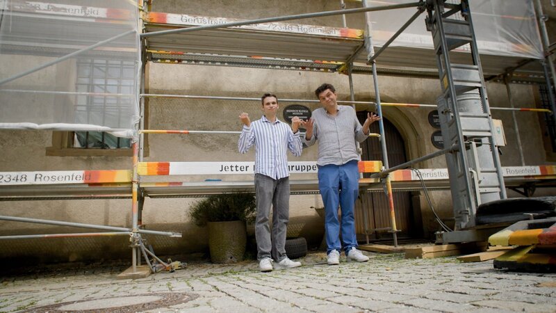 Von links: Fabian Köster und Lutz van der Horst – Bild: ZDF