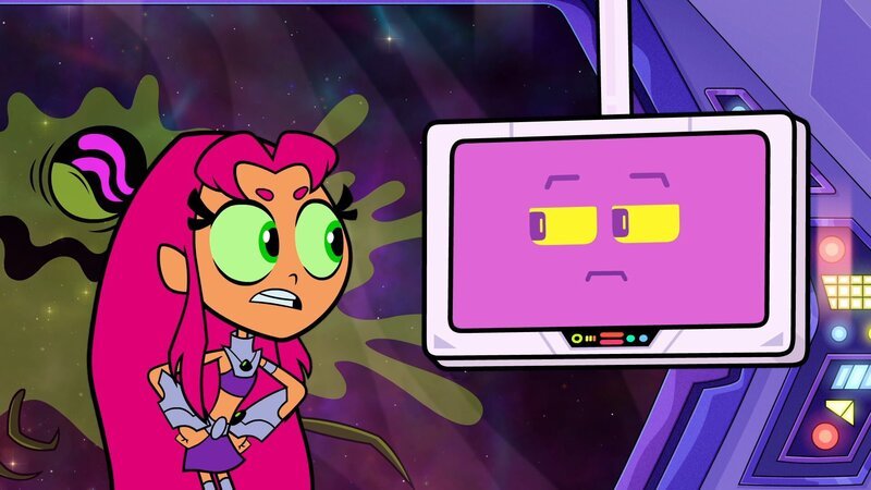 v.li.: Starfire, Platz – Bild: Warner Bros. Entertainment Inc.