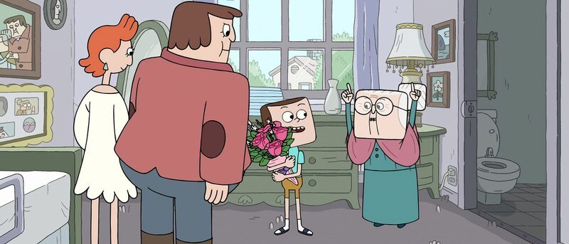 v.li.: Sue, EJ, Jeff, Rosie – Bild: Cartoon Network.