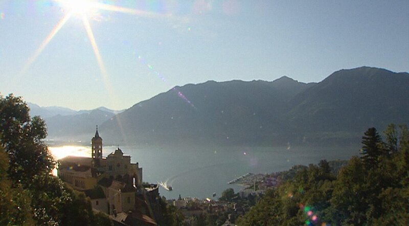 Tessin vom Monte Generoso. – Bild: ORF Tessin vom Monte Generoso. – Bild: ORF