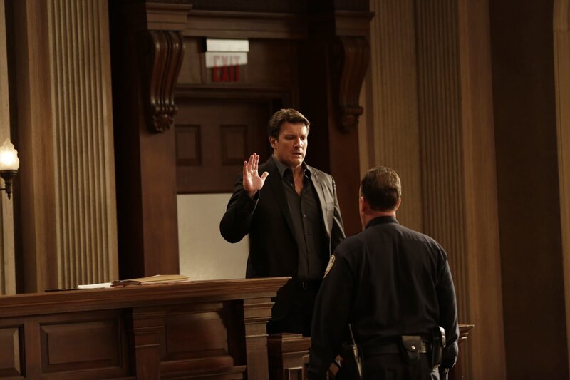 Richard Castle (Nathan Fillion) – Bild: 2016 American Broadcasting Companies, Inc. All rights reserved. /​ Scott Everett White Lizenzbild frei
