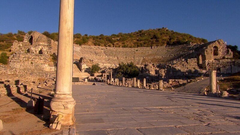  Das Große Theater von Ephesos. – Bild: ORF