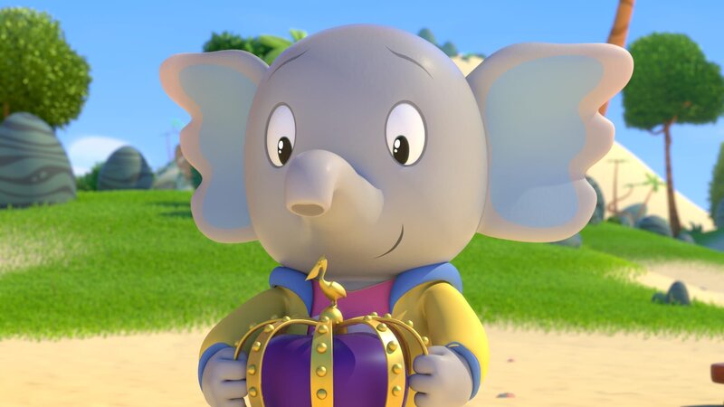 Mamfie wird König und hat plötzlich jede Menge Aufgaben. – Bild: KiKA/​ZODIAK KIDS STUDIO FRANCE/​ ANIMOKA