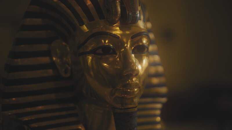 Masque funéraire de Toutankhamon – Bild: THE HISTORY CHANNEL