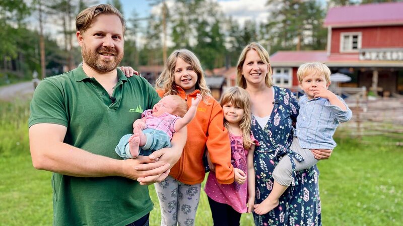 Familienzuwachs bei Familie Rotzler in Schweden – Bild: SRF