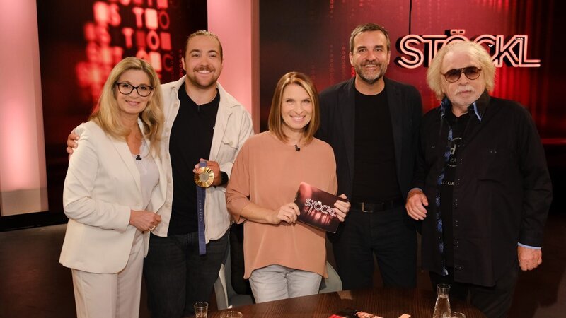 Christa Kummer, Valentin Bontus, Barbara Stöckl, Florian Klenk, Bernhard Paul. – Bild: ORF/​Günther Pichlkostner