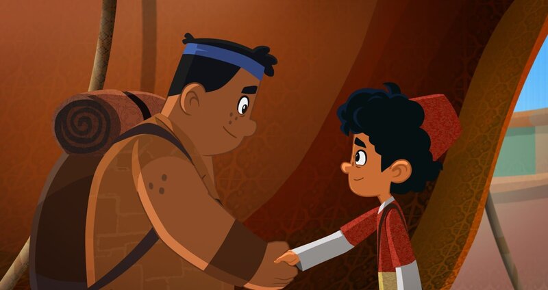 Luigi hat Heimweh und tritt die Heimreise nach Venedig an. – Bild: MDR/​MotionWorks/​Marco Polo Prod.Inc./​Melusine Prod./​Magpie 6 Media Ent.Ltd./​Monster Ent.Ltd.