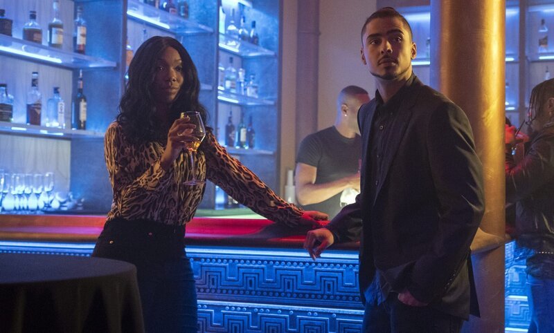 Cassie Brown (Brandy Norwood, l.); Derek (Quincy Brown, r.) – Bild: Fox and its related entities