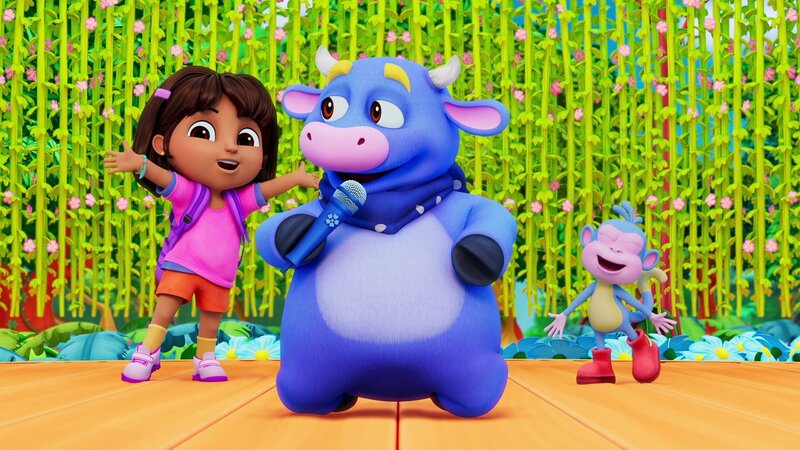 v.li.: Dora, Benny, Boots – Bild: Paramount