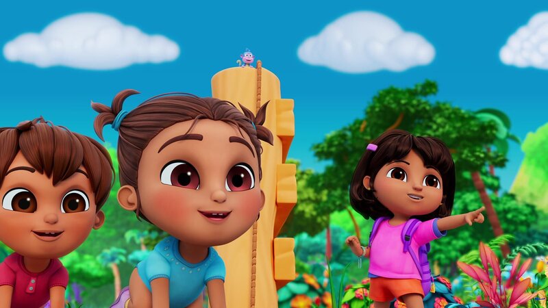 v.li.: Guillermo, Isabella, Dora – Bild: Paramount