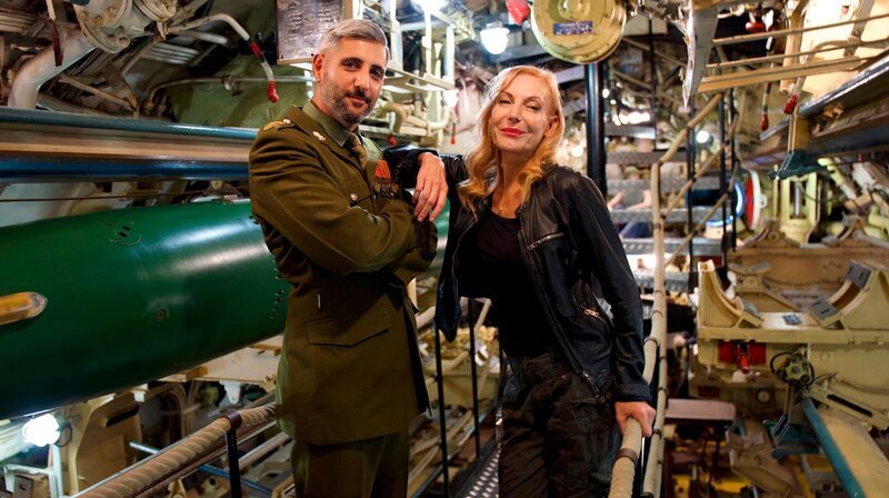 v.l. Michel Abdollahi und Ute Lemper. – Bild: NDR/​Telemichel