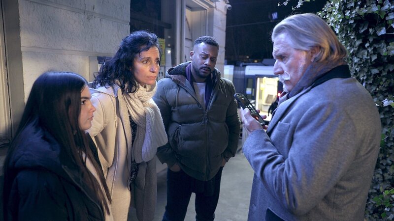 Ben Handke (3.v.l.); Ingo Lenßen (r.) – Bild: SAT.1 Eigenproduktionsbild frei