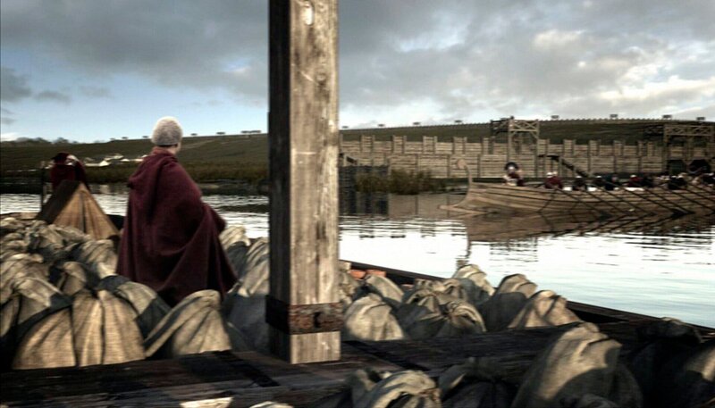 Die Flüsse Rhein und Donau, bieten „nasse Grenze“ Schutz. Aber nur, wenn sie gut bewacht werden. Zum Beispiel mit schnellen Patrouillenbooten. – Bild: SWR