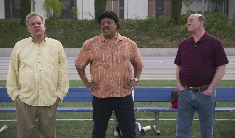 L-R: Murray Goldberg (Jeff Garlin), Vic (Cedric Yarbrough), Bill Lewis (David Koechner) – Bild: 2020, 2021 Sony Pictures Entertainment. All Rights Reserved. Lizenzbild frei