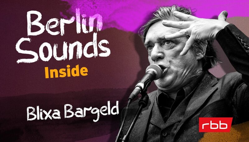 rbb Fernsehen BERLIN SOUNDS INSIDE – DER MUSIKTALK MIT ANJA CASPARY, „Blixa Bargeld (Folge 3)“, am Mittwoch um 23:25 Uhr. Als Frontmann der Einstürzenden Neubauten hat er internationale Musikgeschichte geschrieben: Blixa Bargeld. Im Interview mit Anja Caspary erzählt er davon, wie er Iggy Pop und David Bowie bei Bolle in Schöneberg getroffen hat, warum er sich nicht als Punk sieht und warum er so gerne ins Nagelstudio geht. – Bild: rbb