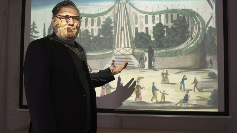 Der Soziologe Sacha Szabo führt durch eine Zeitreise von den ersten Jahrmärkten und Schaubuden bis zur modernsten Bahn der Welt. – Bild: montage+ Der Soziologe Sacha Szabo führt durch eine Zeitreise von den ersten Jahrmärkten und Schaubuden bis zur modernsten Bahn der Welt. – Bild: montage+