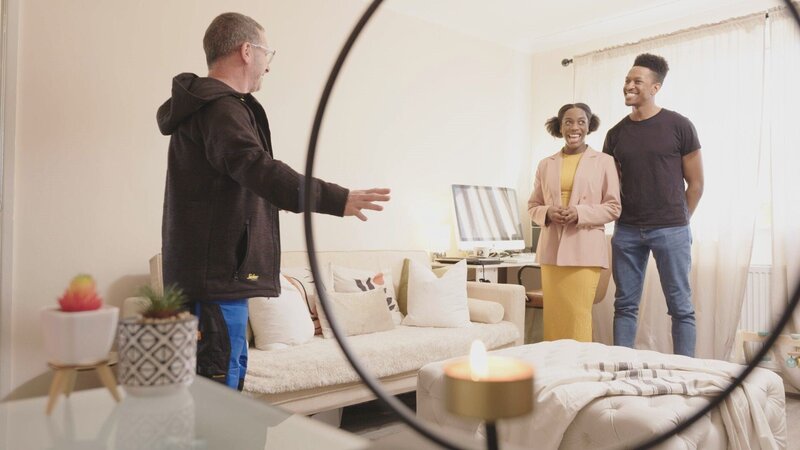 V.l. Mark Millar, Rianna und Dan – Bild: RTL /​ PI PRODUCTIONS LIMITED