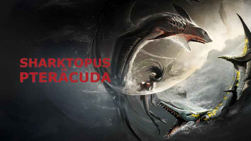 Sharktopus vs Pteracuda – Bild: Watch 4 Movies