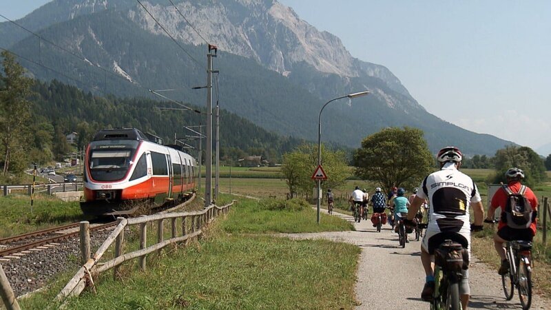 Gailtal Radweg. – Bild: 3sat Gailtal Radweg. – Bild: 3sat
