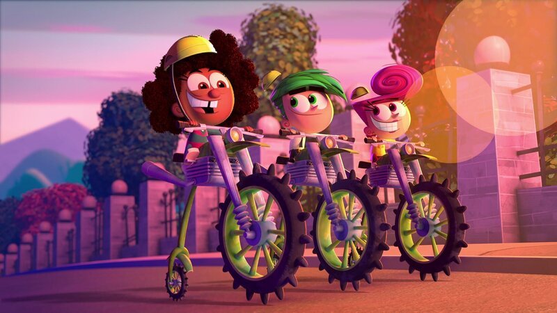 L-R: Hazel, Cosmo, und Wanda – Bild: Paramount