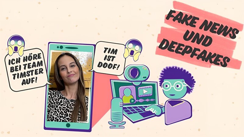 Fake News und Deepfakes 1 – Bild: KiKA