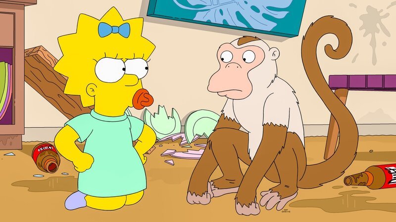 „Die Simpsons“, „La Pura Vida.“ Jedes Jahr organisieren die Eltern von Milhouse einen Trip nach Costa Rica. Die Simpsons schließen sich der Reise an. Nicht nur der Hinflug im eigenen Jet beeindruckt alle gleichermaßen, auch die dort herrschende, entspannte Lebensart fasziniert auf Anhieb. Die Simpsons lernen Pattys Freundin Evelyn kennen. Sie entpuppt sich als Homers Seelenverwandte. Unterdessen findet Lisa heraus, wieso sich Familie Milhouse den kostspieligen Trip nach Zentralamerika jedes Jahr leisten kann. – Bild: Fox and its related entities