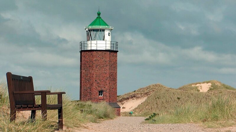 Leuchtturm Rotes Kliff auf Sylt. – Bild: 3sat