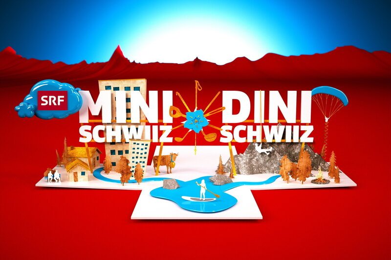 Mini Schwiiz, dini Schwiiz Keyvisual – Bild: SRF1 Mini Schwiiz, dini Schwiiz Keyvisual – Bild: SRF1