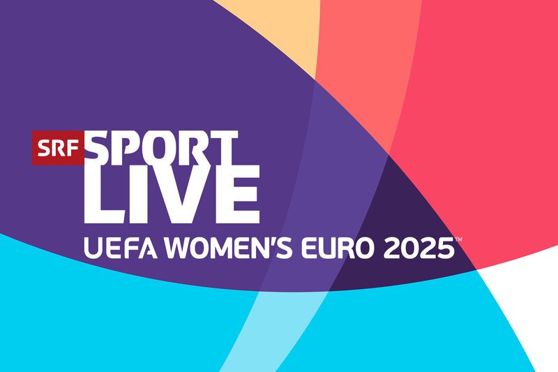 UEFA Womens Euro 2025 Keyvisual – Bild: SRF UEFA Womens Euro 2025 Keyvisual – Bild: SRF