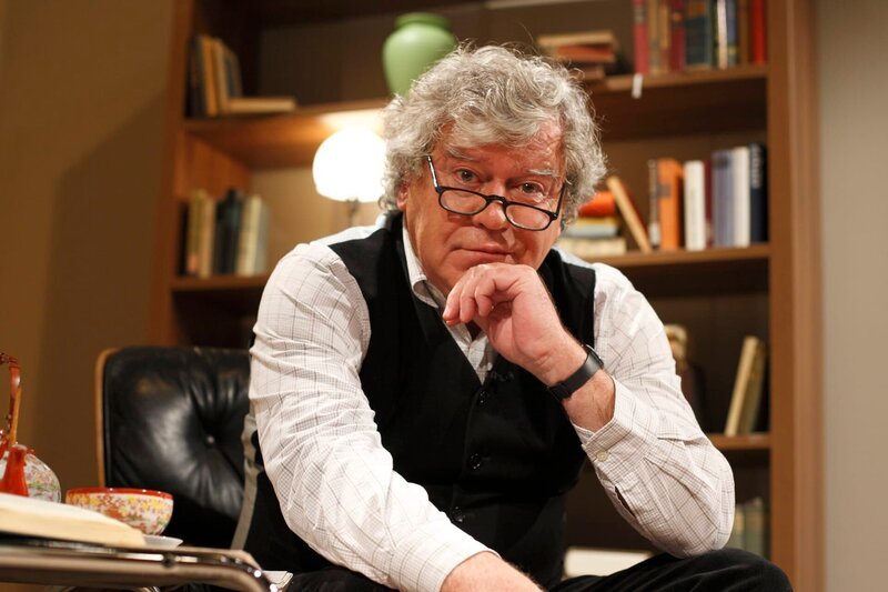 Tilman Spengler führt durch die Literaturgeschichte. – Bild: BR/​Foto Sessner